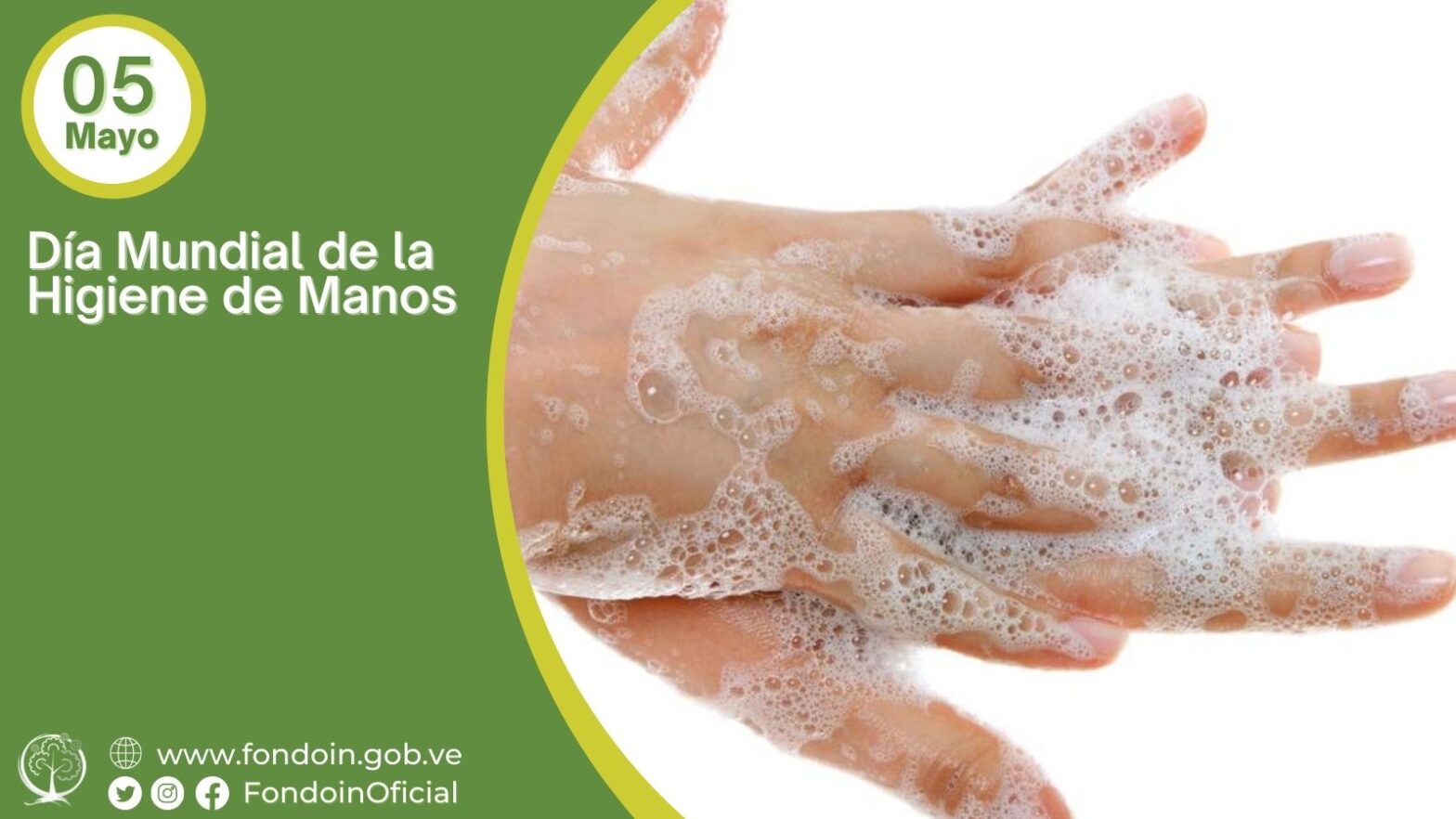 Salve vidas al lavarse las manos